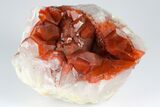 Natural, Red Quartz Crystal Cluster - Morocco #181566-2
